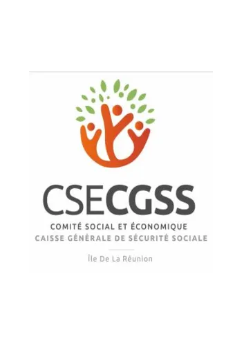 Logo CSE de la CGSS Réunion, partenaire de l'association Culture Loisirs 438 à La Réunion (974)